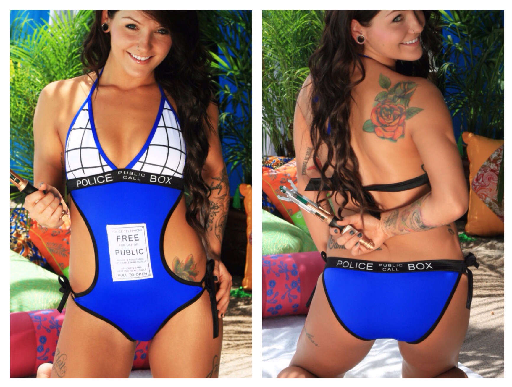 Geeky Swimsuits | Tardis {Doctor Who}