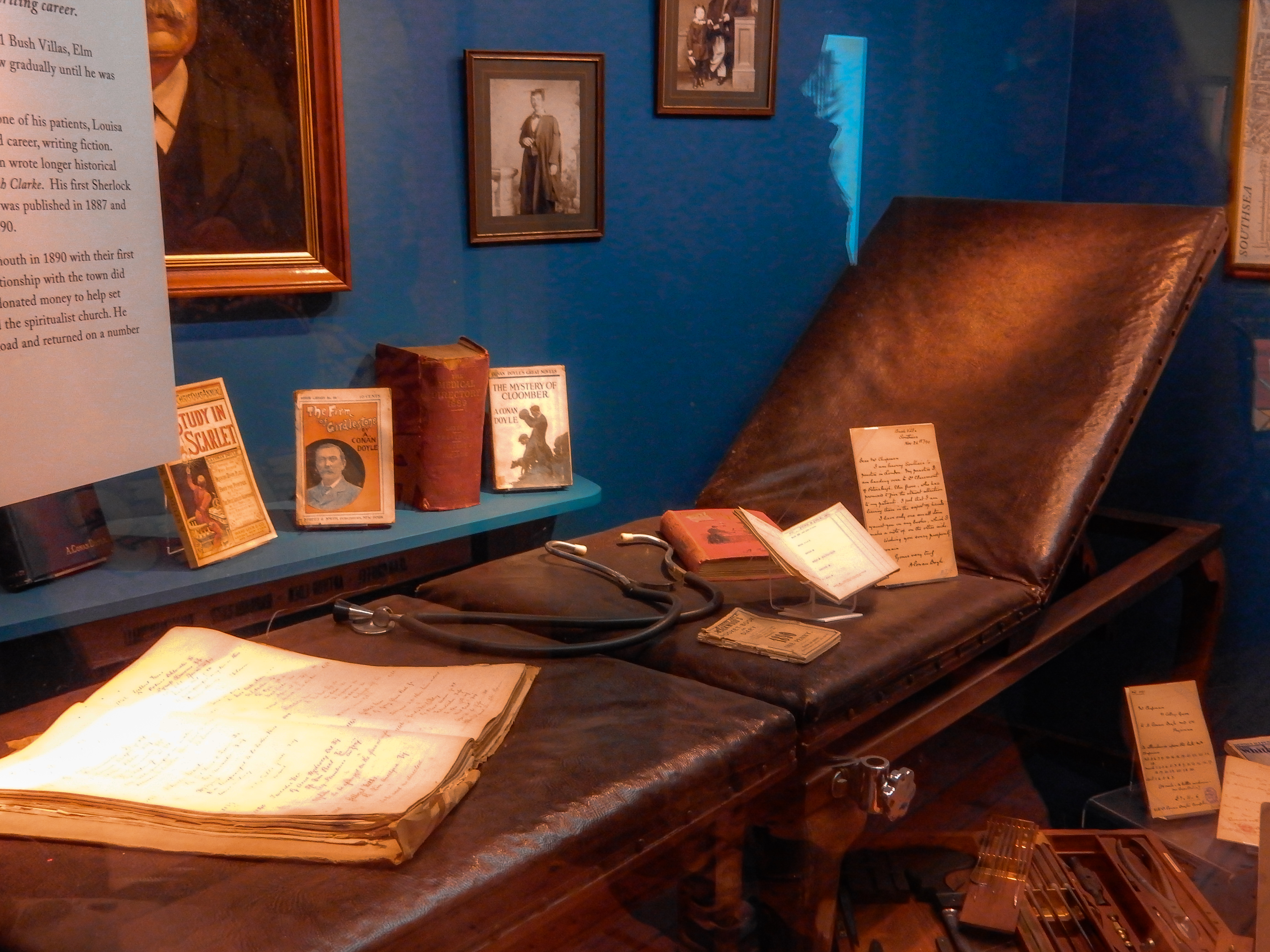 A Study in Sherlock | Arthur Conan Doyles Chair 